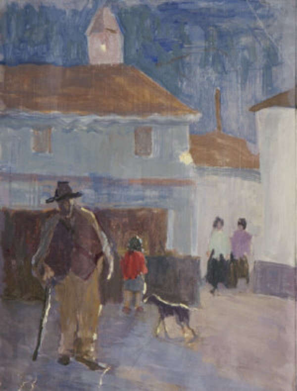 Eileen Murray (1883-1962) Near the Marketplace, Lo..., Fine Irish Art at Adams Auctioneers