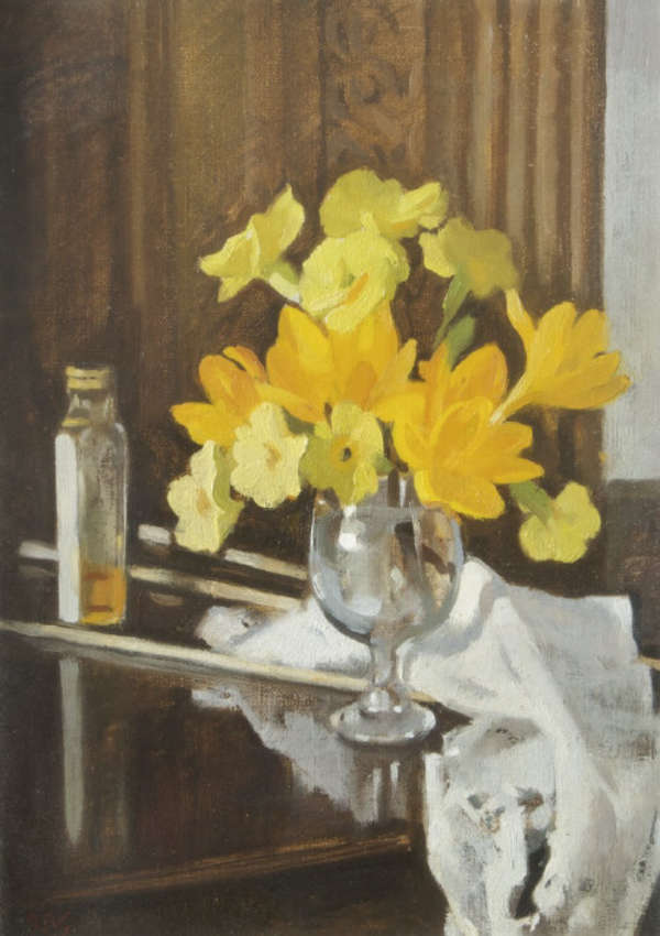 Rosaleen Brigid Ganly HRHA (1909-2002) Crocus in a..., Fine Irish Art at Adams Auctioneers