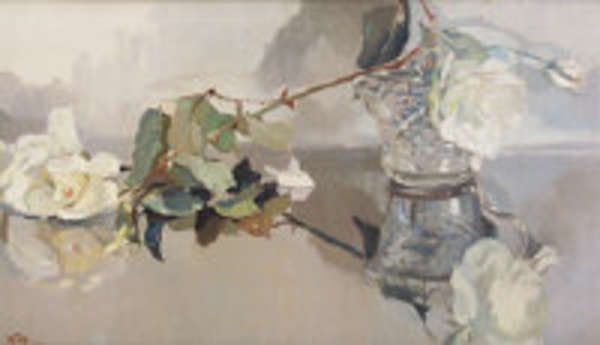 Kathleen Fox, RHA, (1880 - 1963) To a Wild Rose (1..., Fine Irish Art at Adams Auctioneers