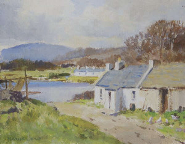 Maurice C Wilks RUA ARHA (1910-1984) Cottages by t..., Fine Irish Art at Adams Auctioneers