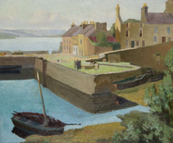 Romeo Toogood (1902-1966) Roundstone Harbour Oil o..., Fine Irish Art at Adams Auctioneers