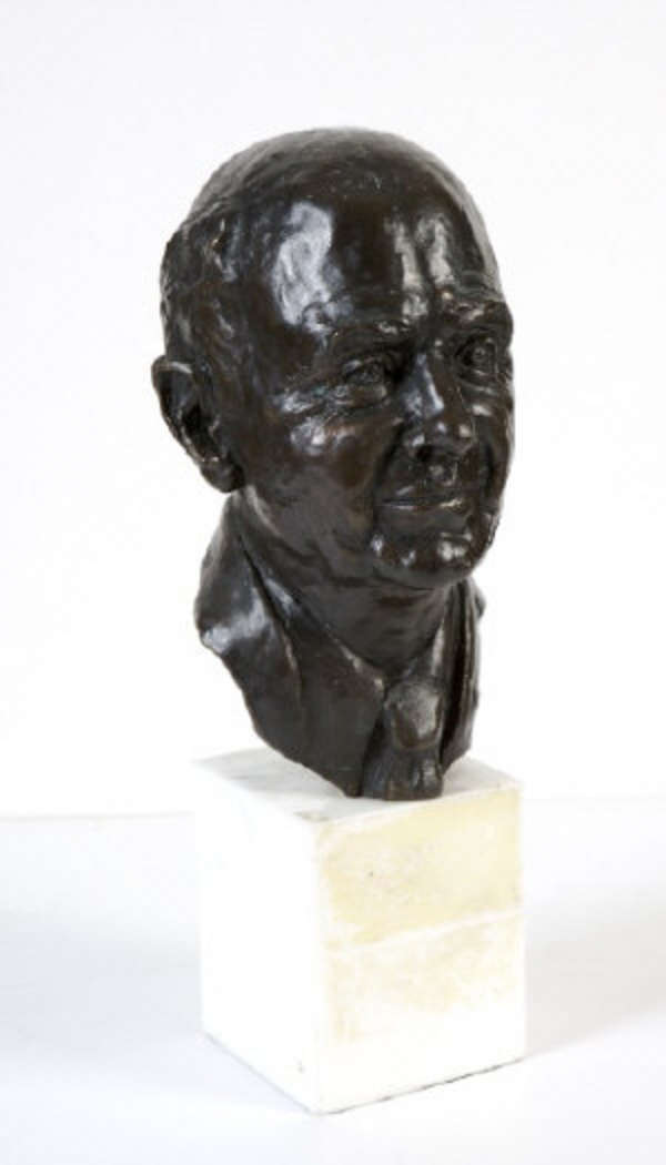 Marjorie Fitzgibbon Cearbhall O Dalaigh, bust Bron..., Fine Irish Art at Adams Auctioneers