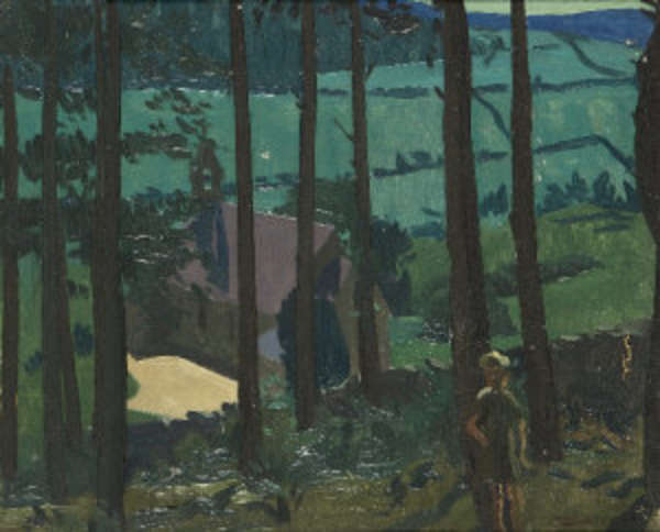 Desmond Stephenson ARHA (1922-1963) Church near En..., Fine Irish Art at Adams Auctioneers