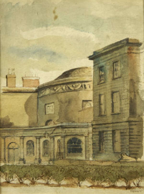 Muriel Brandt RHA (1909-1981) The Round Room, Rotu..., Fine Irish Art at Adams Auctioneers