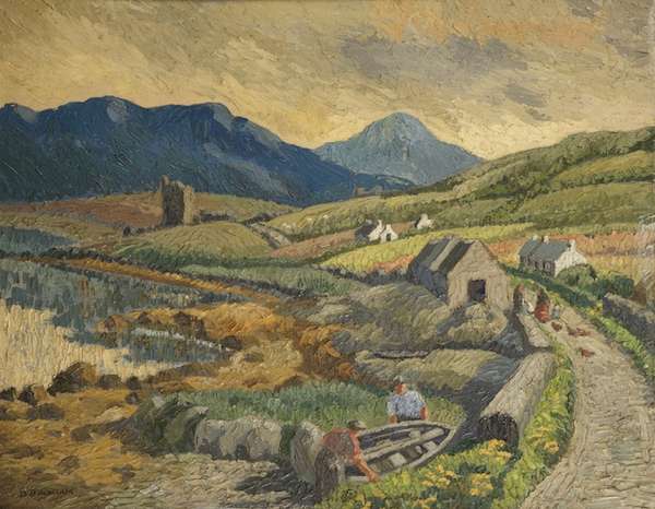 Dorothy Blackham (1896-1975) Kildownet, Achill Sou..., Fine Irish Art at Adams Auctioneers