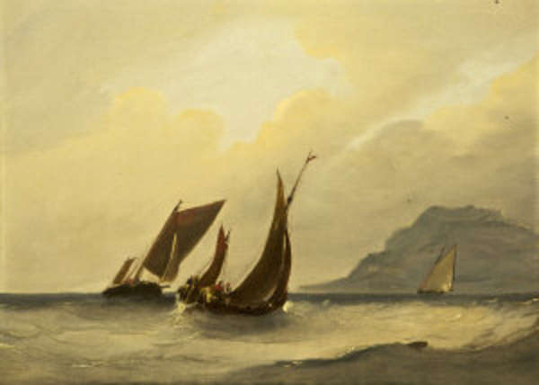 Frederick Calvert (c.1785-1845) Coastal Scenes wit..., Fine Irish Art at Adams Auctioneers
