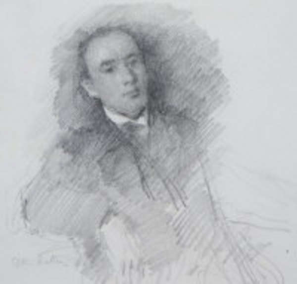 John Butler Yeats RHA (1839-1922) Elkin Mathews  S..., Fine Irish Art at Adams Auctioneers
