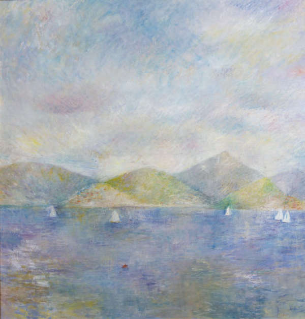 Elizabeth Taggart (b.1943) Bay at St. Tropez Oil o..., Fine Irish Art at Adams Auctioneers