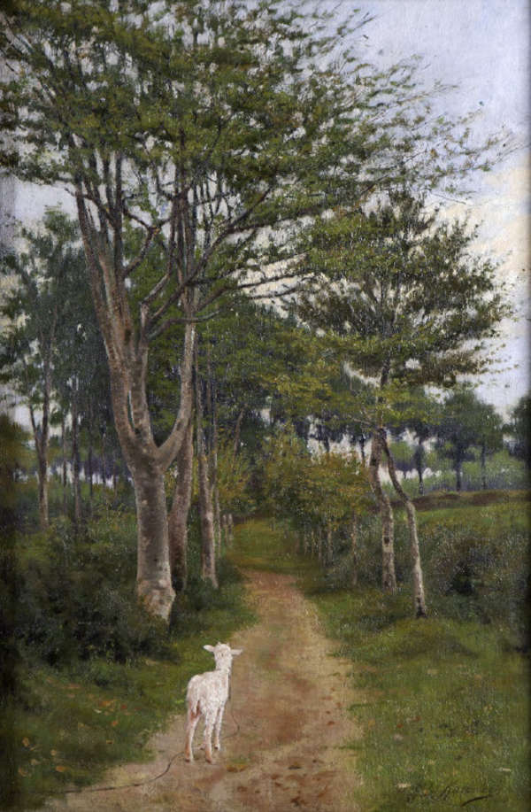 Joseph Malachy Kavanagh 107 RHA (1856-1918) A Bret..., Fine Irish Art at Adams Auctioneers