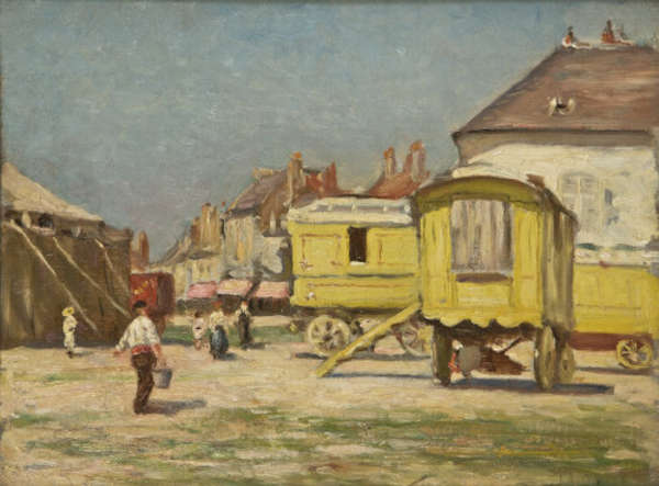 William Crampton Gore RHA (1871-1946) The Circus V..., Fine Irish Art at Adams Auctioneers