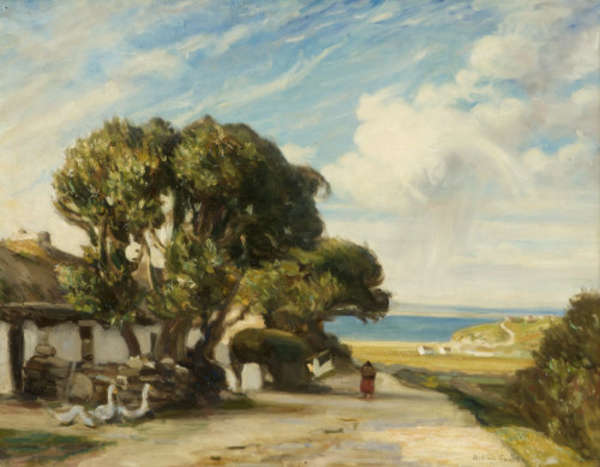William Crampton Gore RHA (1871-1946) Achill Islan..., Fine Irish Art at Adams Auctioneers