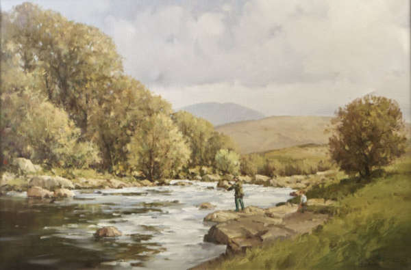 Arthur H Twells ARUA (b.1921) Ashleigh Falls near ..., Fine Irish Art at Adams Auctioneers