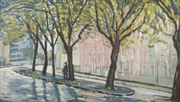 KITTY WILMER O'BRIEN RHA (1910-1982) Lower Baggot ..., Fine Irish Art at Adams Auctioneers