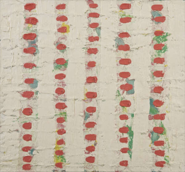 JOHN NOEL SMITH (B.1952) Snow Ogham (Second Series..., Fine Irish Art at Adams Auctioneers