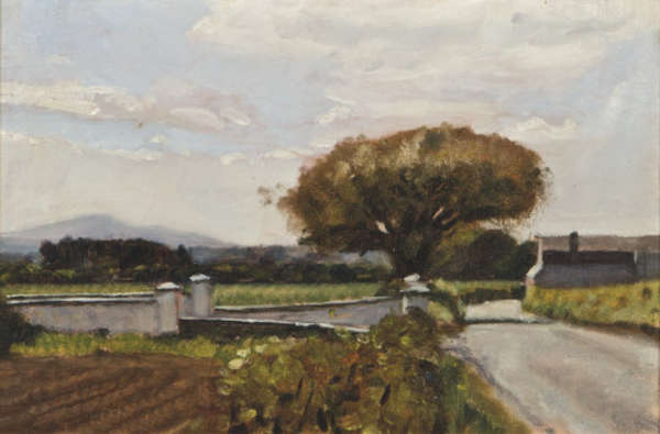 BLAISE SMITH (b.1967) Gateway near Ballynabola, Sl..., Fine Irish Art at Adams Auctioneers
