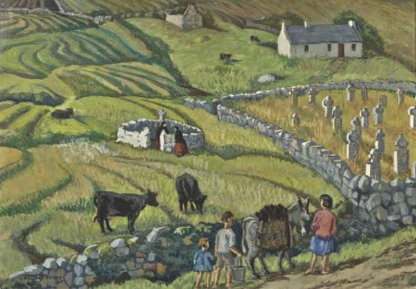 DOROTHY BLACKHAM RUA (1896-1975) The Foot of Sliev..., Fine Irish Art at Adams Auctioneers