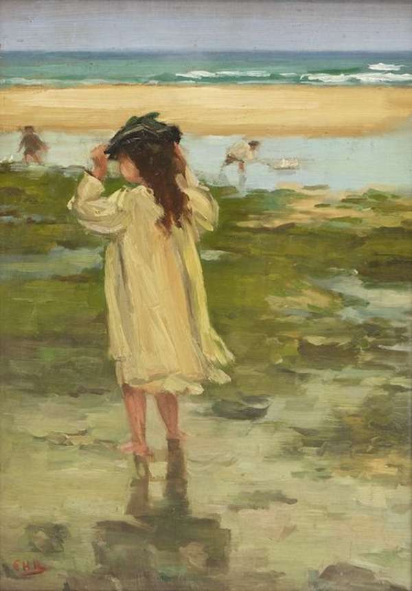 Eva Henrietta Hamilton (1876-1960) Girl Paddling O..., Fine Irish Art at Adams Auctioneers