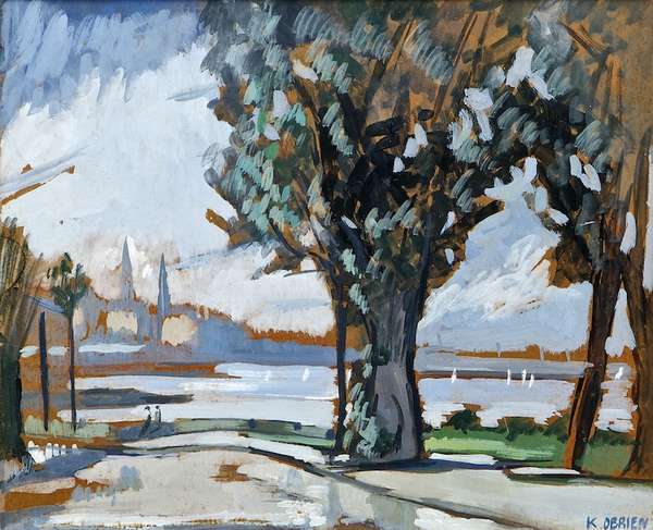 Kitty Wilmer O'Brien RHA PWCSI (1910-1982) Dun Lao..., Fine Irish Art at Adams Auctioneers