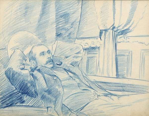 Samuel Taylor (1870-1944) Deep in Contemplation Bl..., Fine Irish Art at Adams Auctioneers