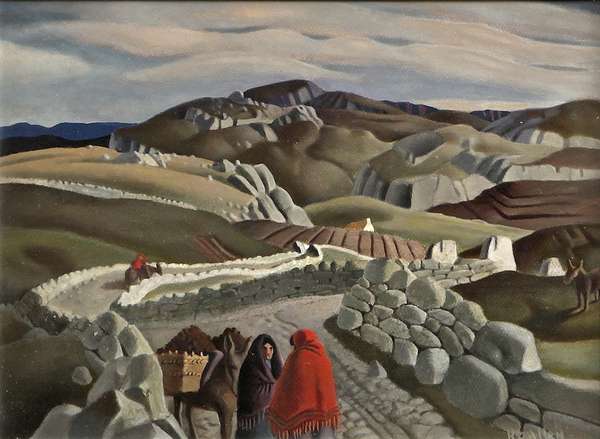 Harry Epworth Allen RBA (1894-1958) The Bog Road T..., Fine Irish Art at Adams Auctioneers