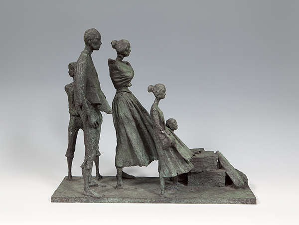 Éamonn O'Doherty (1939-2011) Famine Memorial Bron..., Fine Irish Art at Adams Auctioneers