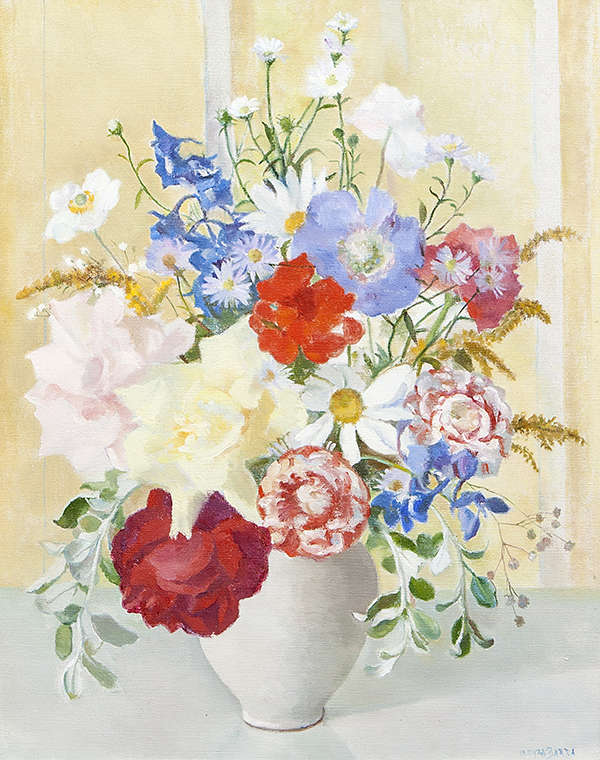 Moyra Barry (1886-1990) Still Life with Summer Flo..., Fine Irish Art at Adams Auctioneers