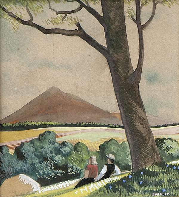 Cecil fFrench Salkeld ARHA (1904-1969)  Harvest Ho..., Fine Irish Art at Adams Auctioneers
