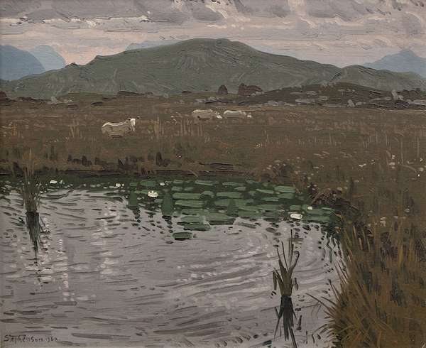 Desmond Stephenson ARHA (1922-1963) Connemara Lake..., Fine Irish Art at Adams Auctioneers
