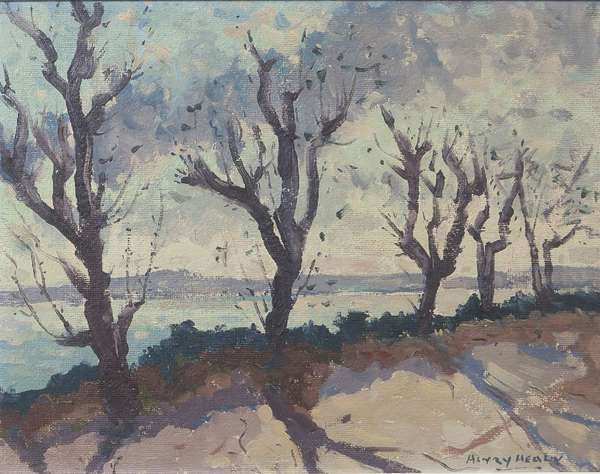 Henry Healy RHA (1909-1982)
Trees at Howth
Oil on ..., Fine Irish Art at Adams Auctioneers