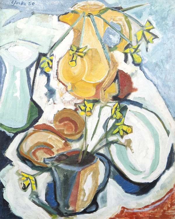 David Clarke (1920-2005)
Still Life with Daffodils..., Fine Irish Art at Adams Auctioneers