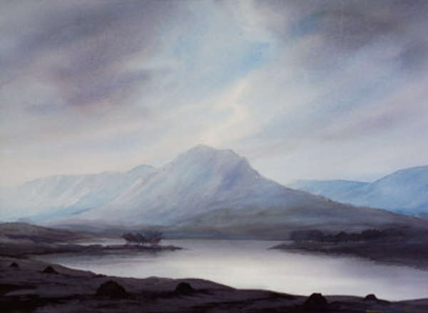 Peter Knuttel (20th Century) Connemara Lake Waterc..., Fine Irish Art at Adams Auctioneers