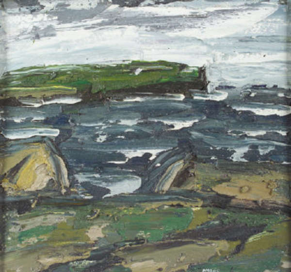 Pat MacAllister, (b.1955) Moyney Point, Mayo Oil o..., Fine Irish Art at Adams Auctioneers