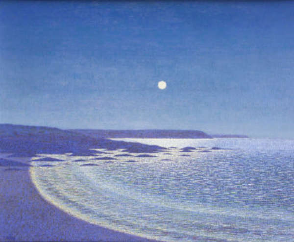 Patrick Cashin (b.1965) Moonlit Night Oil on canva..., Fine Irish Art at Adams Auctioneers