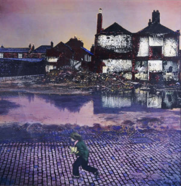 Brian Palm 'Cobble Dash' Mixed media, oil on wood,..., Fine Irish Art at Adams Auctioneers