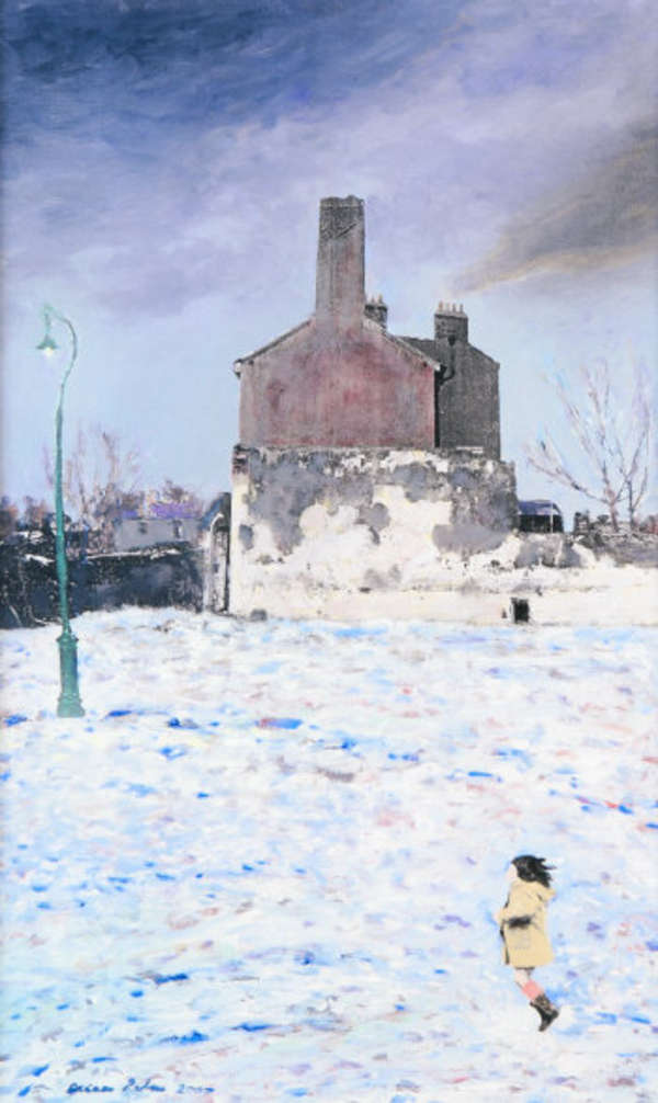 Brian Palm (20th Century) Fresh Snow Mixed media, ..., Fine Irish Art at Adams Auctioneers