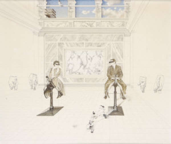 Colin Harrison RHA (b.1939) Their First Atlantic C..., Fine Irish Art at Adams Auctioneers