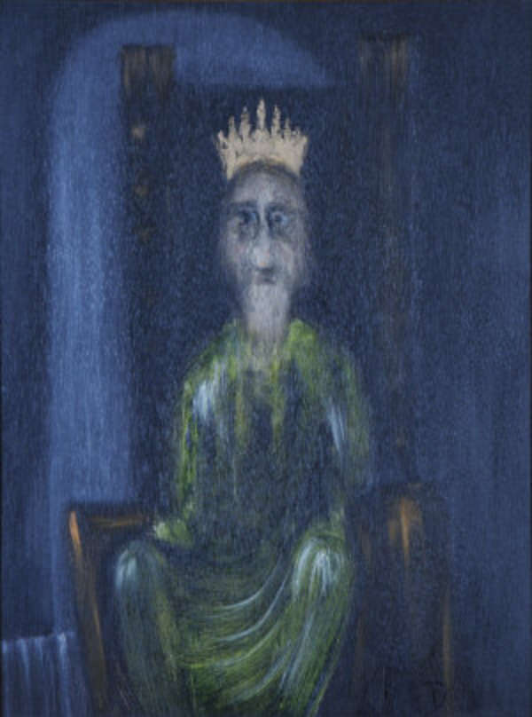 Maurice Desmond, 20th Century The King Oil on boar..., Fine Irish Art at Adams Auctioneers