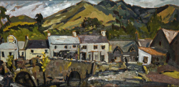 Kitty Wilmer O'Brien RHA (1910 - 1982) Leenane Vil..., Fine Irish Art at Adams Auctioneers