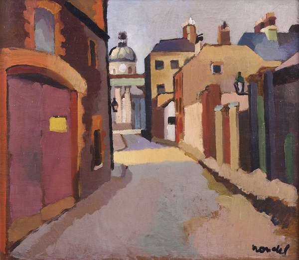 GEORGETTE RONDEL (BORN C.1915-1942) Baggot Lane To..., Fine Irish Art at Adams Auctioneers