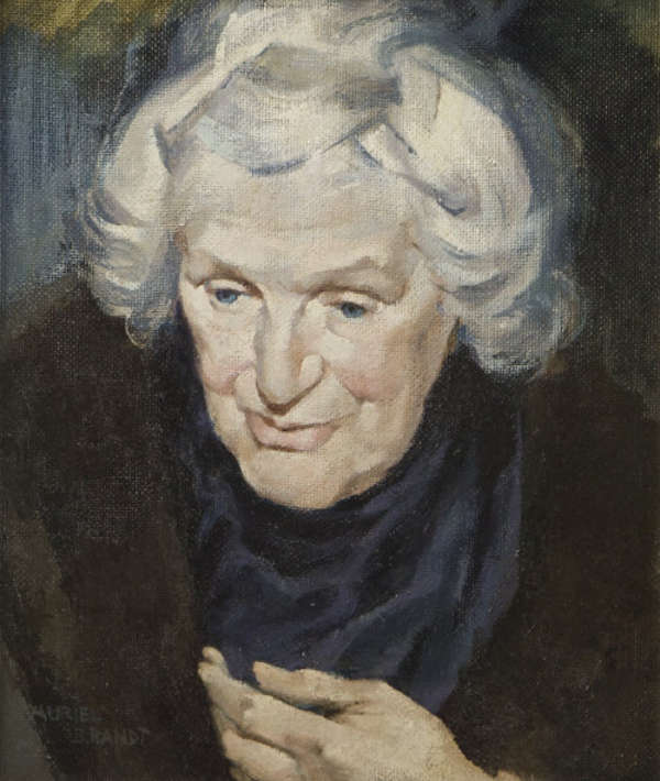 MURIEL BRANDT RHA (1909-1981) Portrait of Sinead, ..., Fine Irish Art at Adams Auctioneers