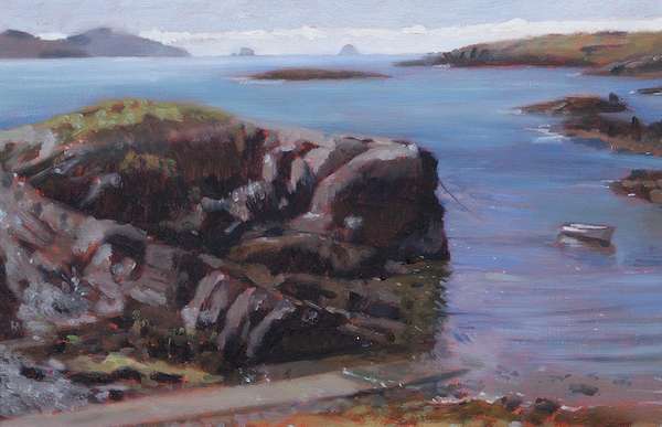 Blaise Smith (b.1967) The Blue Island Bay near All..., Fine Irish Art at Adams Auctioneers