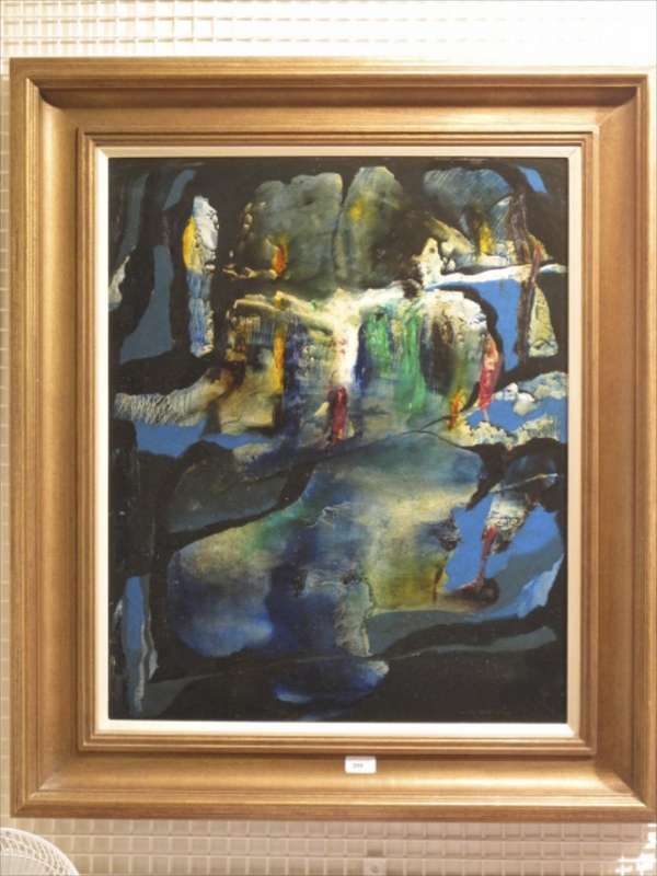 PADRAIG MACMIADHACHAIN (b.1929) Under Sea Cave, Sa..., Fine Irish Art at Adams Auctioneers