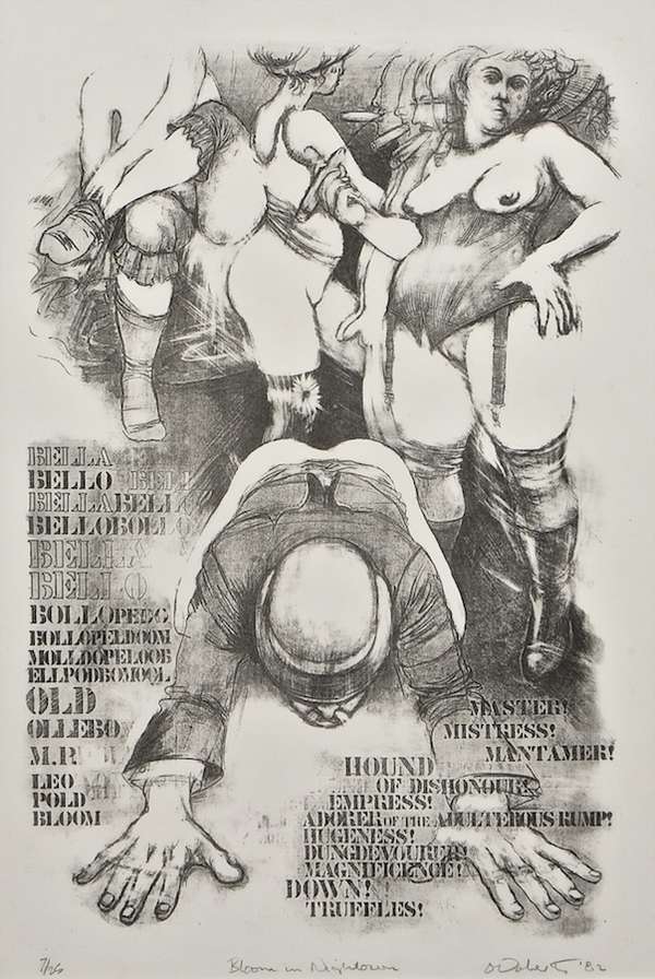 Eamonn O'Doherty (b.1939)  Bloom in Nightown Etchi..., Fine Irish Art at Adams Auctioneers