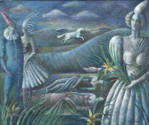 ELIZABETH TAGGART (b.1943) ''A Dream and a Day Lil..., Fine Irish Art at Adams Auctioneers