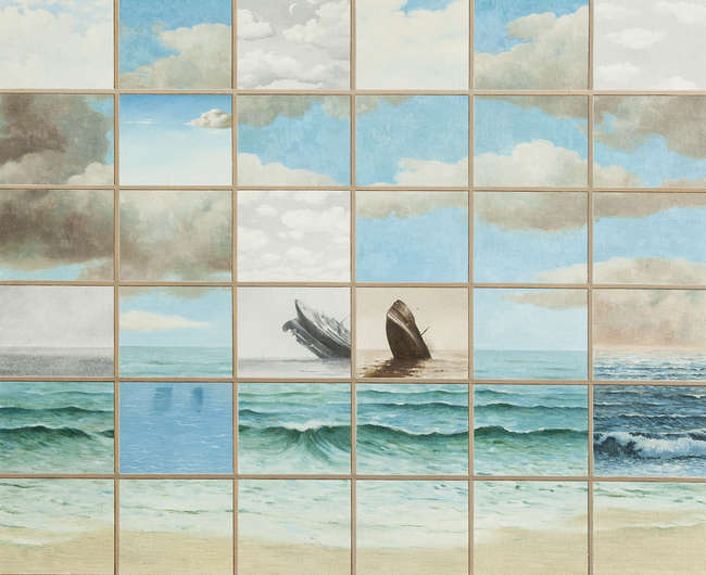 Colin Harrison (b.1939)
Two Sea Disasters 
Oil on ..., Fine Irish Art at Adams Auctioneers