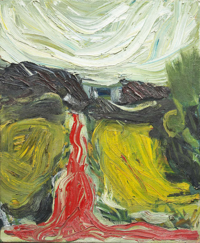 Nancy Wynne-Jones HRHA (1922-2006)
The Red Path (1..., Fine Irish Art at Adams Auctioneers