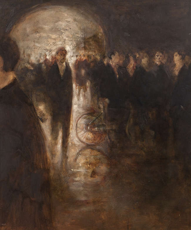 Noel Murphy (b.1970)
The Tunnel
Oil on panel, 61 x..., Fine Irish Art at Adams Auctioneers