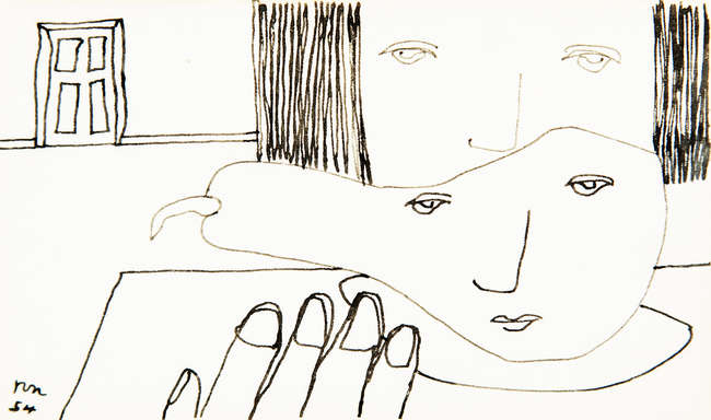 Nick Nicholls (1914-1991)
Girl with Figural Pear
P..., Fine Irish Art at Adams Auctioneers