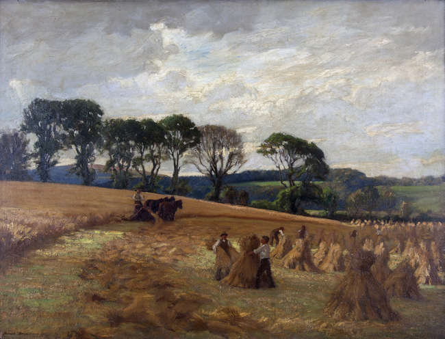 Dermod O'Brien PRHA  (1865-1945)
Heading the Stook..., Fine Irish Art at Adams Auctioneers