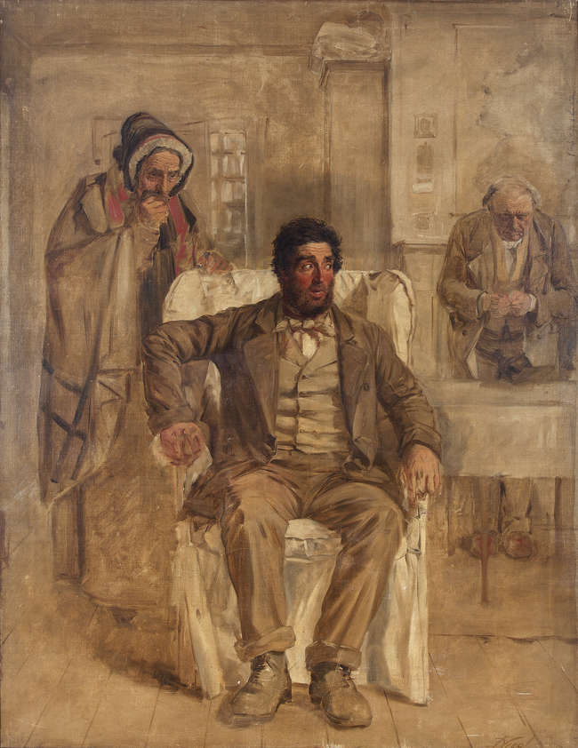 Erskine Nicol RSA ARA (1825-1904)
Study for 'The A..., Fine Irish Art at Adams Auctioneers